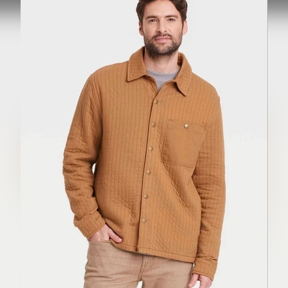 Goodfellow & Co Other - Goodfellow & Co. Size S Men's Quilted Knit Shirt Jacket. New With Tag